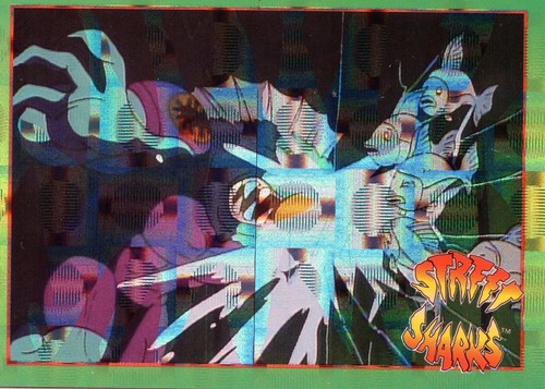 Tarjetas coleccionables individuales Street Sharks - Street Sharks Holofoil - Imagen 112 de 130