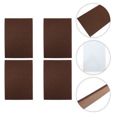4 Pcs Furniture Felt Mat Floor Mat Furniture Felt Protectors Furniture Sticker