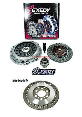EXEDY STAGE 1 CLUTCH KIT+FX Xlite FLYWHEEL for 93-99 MAZDA RX-7 RX7 TURBO 1.3L