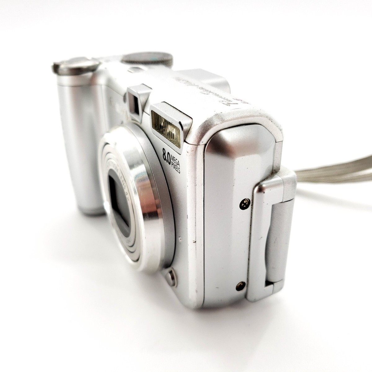 Canon PowerShot A630 8.0MP Digital Camera Silver Powers On
