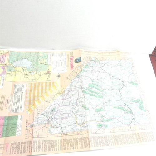 VINTAGE 1989 NEVADA OFFICIAL STATE MAP ROAD TRAVEL INFORMATION 18 X 35 - 第 3/8 張圖片