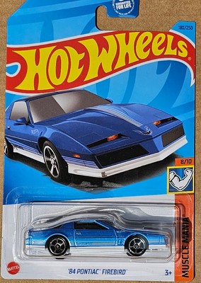 Hot Wheels 84 Pontiac Firebird Muscle Mania 2023 Azul | Meses sin interés
