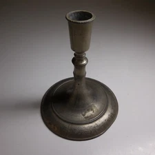 Metal Candle Holder Vintage Art Deco Design Home XX France N7945