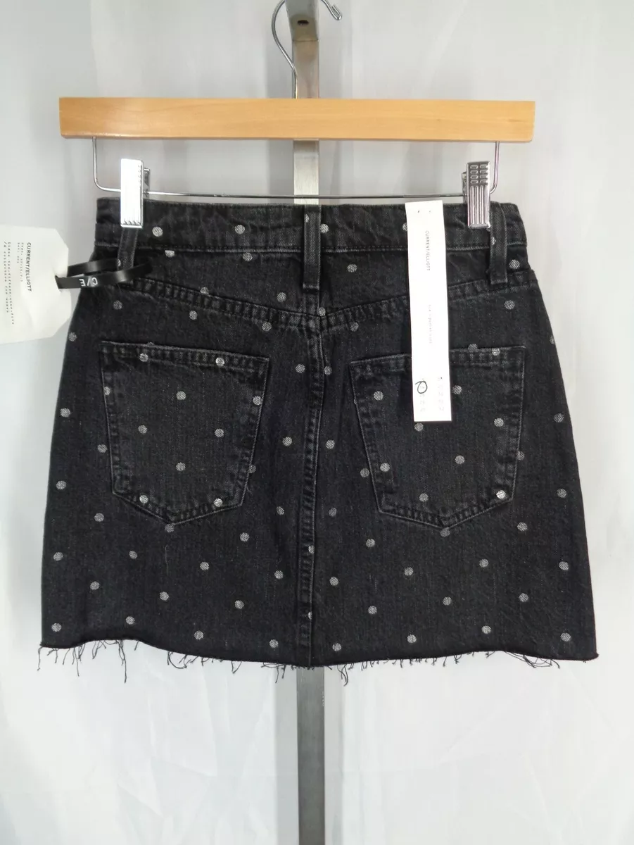 Current elliott top polka dot skirt