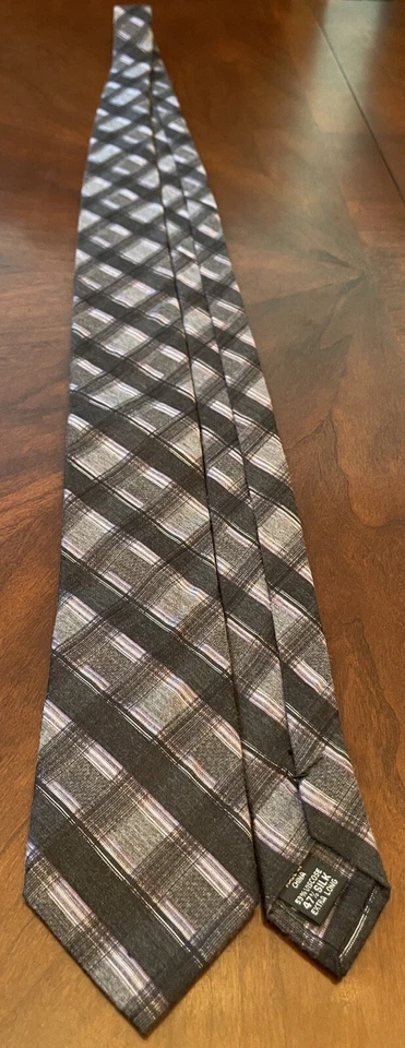 Ck Calvin Klein черный фиолетовый 53% вискоза 47% шелк сделано в Китае очень длинный - Изображение 3 из 4