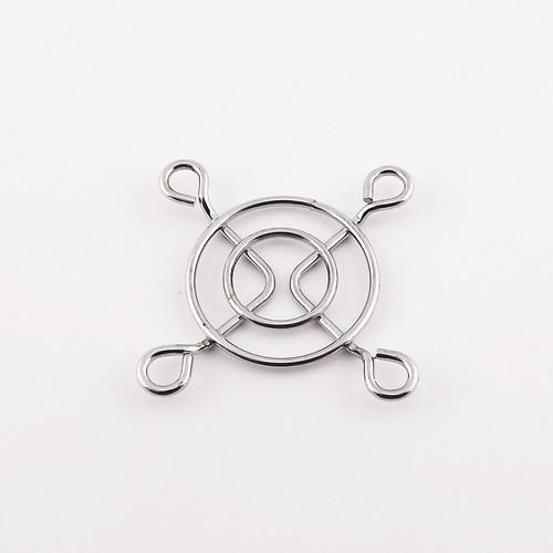Metal Wire Finger Guard 40mm 4cm CPU DC Fan Grill/Guard Protector for PC Silvery - Picture 7 of 7