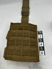 Specter Gear MOLLE Tactical Thigh Rig Drop Leg Panel - Medium Format Coyote
