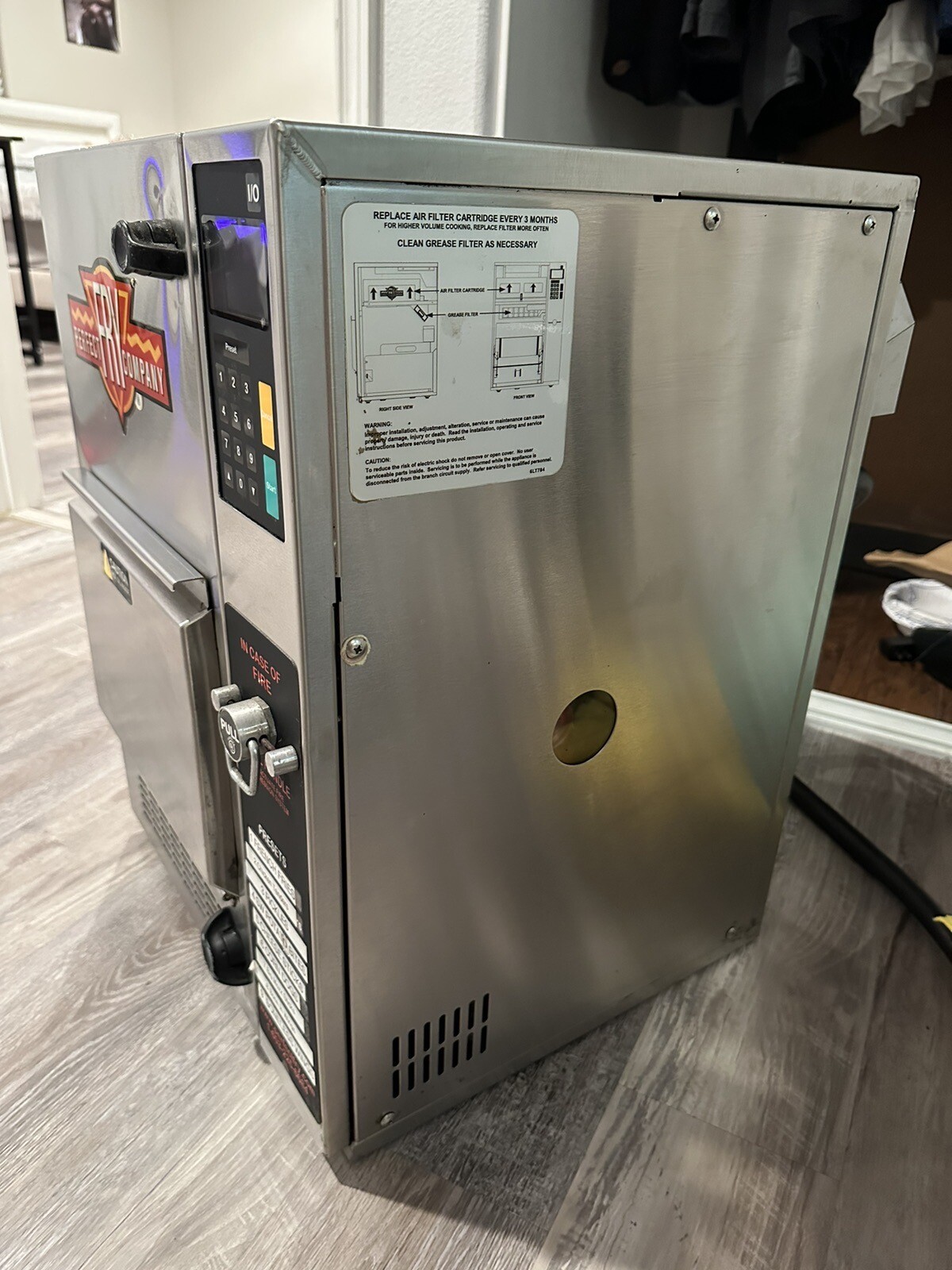 Perfect Fry Company PFC570 Automated Ventless Deep Fryer Tested And