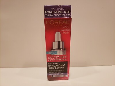 L'oreal ~ Revitalift Derm Intensives 1.5% Pure Hyaluronic Acid Serum(FF)~1 oz