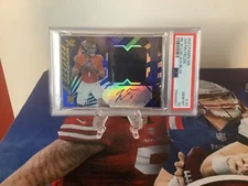 2021 Panini XR Justin Fields RC Xcellence Blue RPA  SSP /15 PSA 10 POP 1 🔥