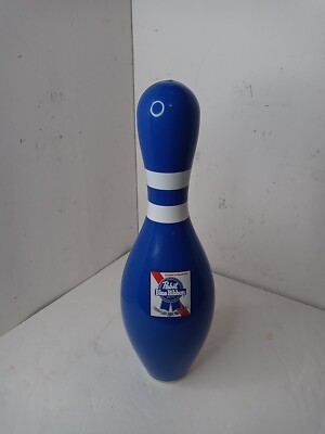 Pabst Blue Ribbon PBR Bowling Pin - Regulation Size & Weight. - Man Cave (Rare)