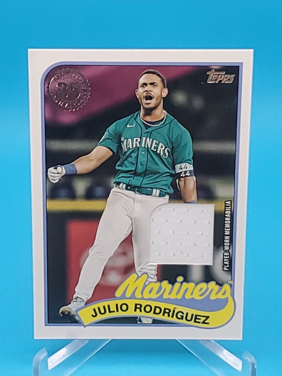 Julio Rodriguez 2024 Topps Series 2 #89R2-JR 1989 Jersey Julio Rodriguez 2024 Topps Series 2 #89R2-JR 1989 Jersey
