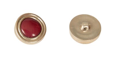 Set of 4 Plastic Round Buttons with Sewing Stem mm.23 x 23 x 11 mm Articol