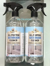 (2-Pk) PARKER & BAILEY All-Purpose Toilet BATHROOM CLEANER Soap Scum Dirt Grime