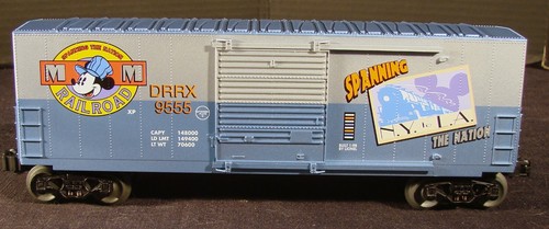New Lionel Mickey Mouse Railroad (29205) Box car from 1997 (No Box) - Picture 1 of 4