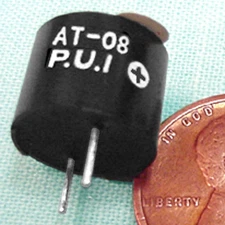 (3) 2.4 KHz Audio TRANSDUCER - Magnetic, Miniature, Projects Unlimited AT-08