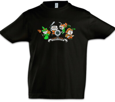 Dungeon Crawler Kinder Jungen T-Shirt Pen & Paper MMORPG LARP RPG Gamer Fun