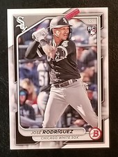 2024 Bowman Jose Rodriguez Rookie Card Chicago White Sox No. 52