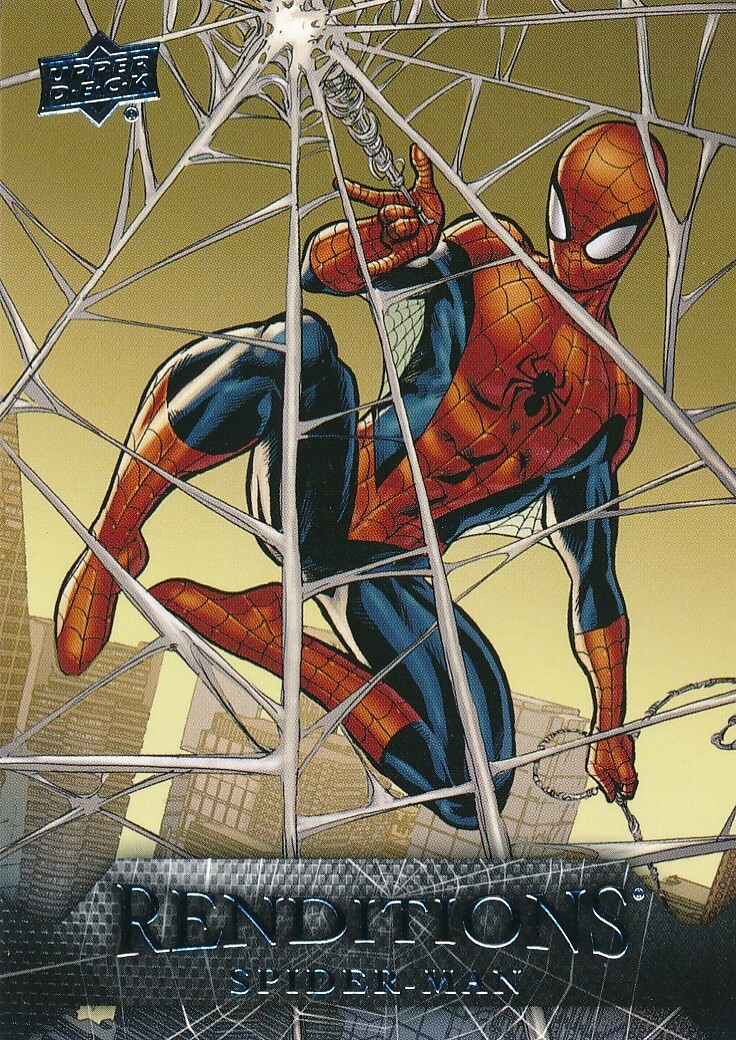 #50 SPIDER-MAN 2024 Upper Deck Marvel Renditions Spider-Man