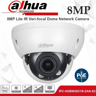 Dahua IPC-HDBW2831R-ZAS-S2 8MP Starlight 5X Zoom IR40M PoE IP Kamera Alarm Audio