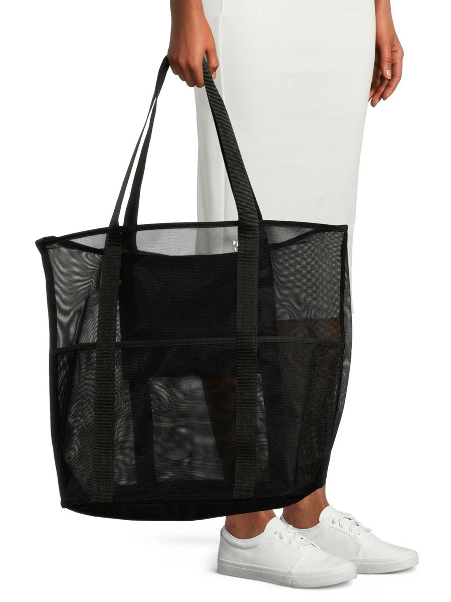 chanel mesh beach bag tote