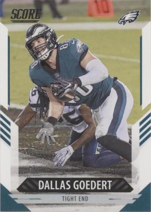 2021 Score Dallas Goedert #74 - 1 of 2
