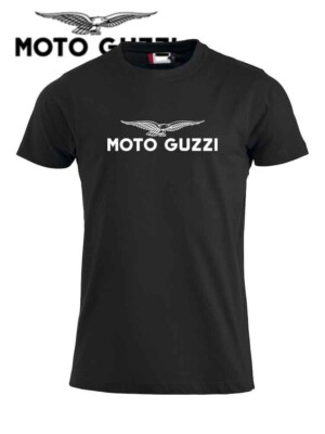 T-Shirt Maglietta Moto Guzzi Tshirt Motoguzzi Uomo Donna  S /  XXL