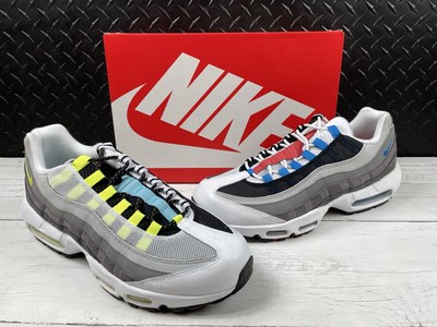 NIKE AIR MAX 95 QS BLACK-MULTI COLOR-GUNSMOKE \