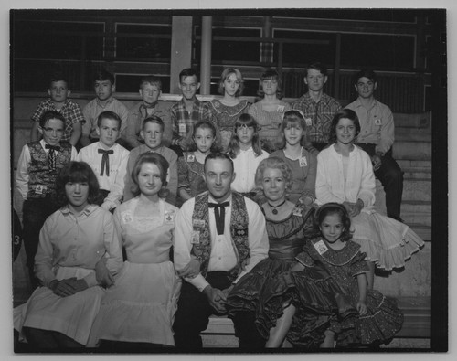 Germany Square Dancers Country Western Texas Round Up 1970s ‘Teen Twirlers’ - Picture 2 of 3