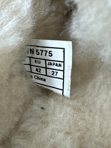 Ugg 5775 Ascot Suede Sheepskin Moccasin Slippers Shoe Men US 9 - Picture 6 of 9
