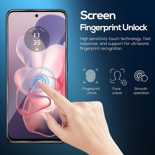 Wholesale For Motorola MOTO G 5G 2024 Only Tempered Glass Screen Protector - Picture 3 of 9