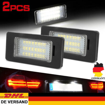 E LED Kennzeichenbeleuchtung Für BMW 3er 5er E39 E60 E61 E90 E91 E92 E93 DHL