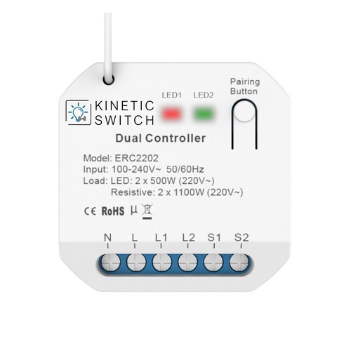 Edi-tronic Funkempfänger Für Kinetic System - Steckdosen-Empfänger