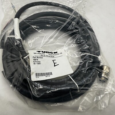Turck 13079 Cable Assembly, ID U2-16481, Maker MP U213 X7, W4006  