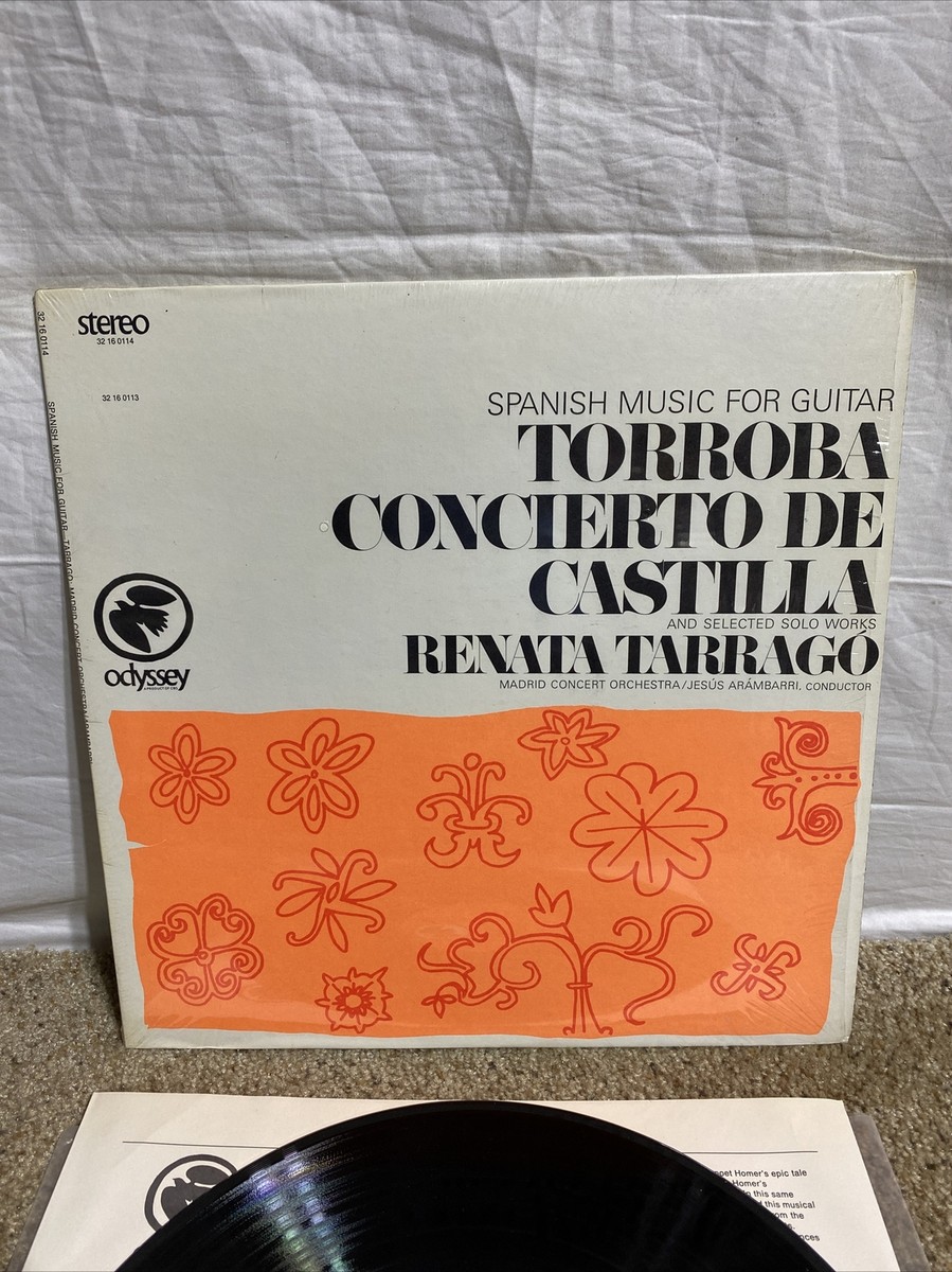 33 rpm vinyl torroba concerto de castilla spanish music for guitar
