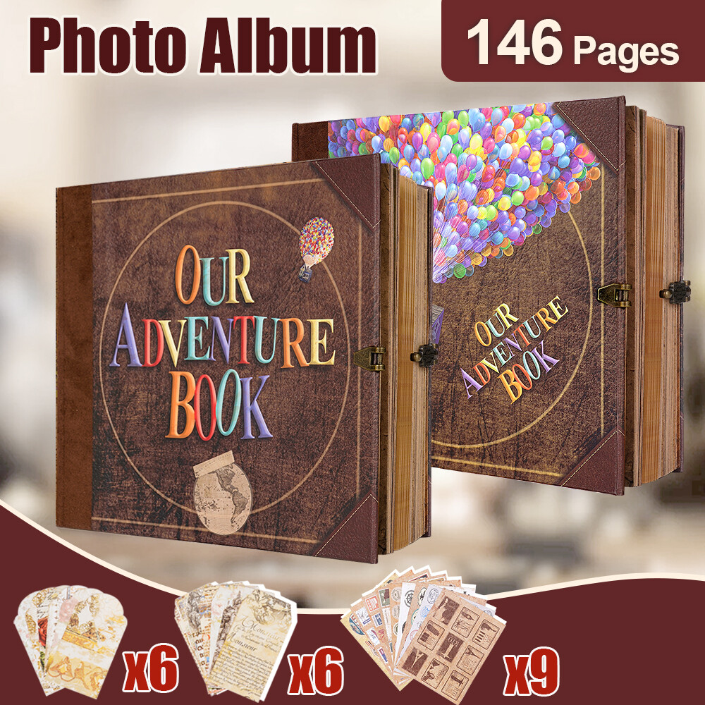 Our Adventure Book Scrapbook Photo Album Christmas Valentine Gift