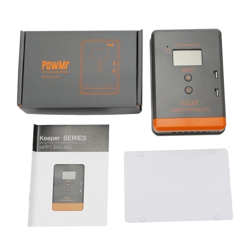 40A MPPT Solar Charge Controller 12V 24V Camper van RV Off Grid Lithium Battery - Picture 7 of 8