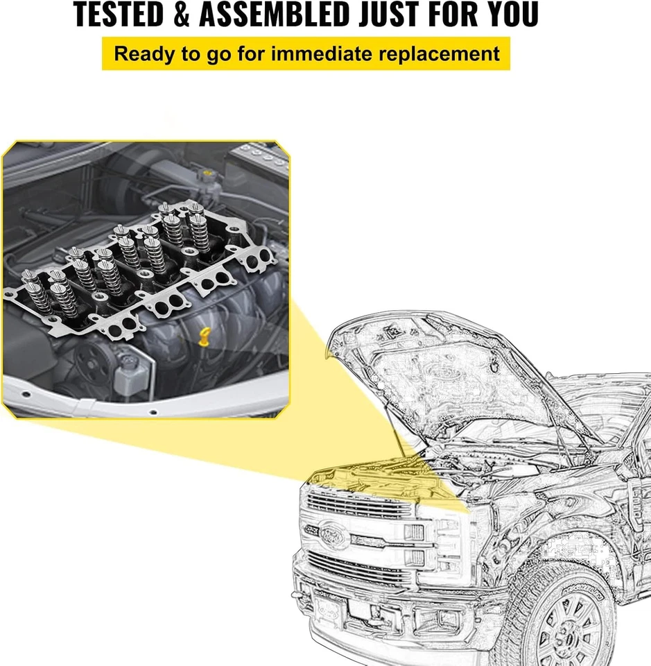 Cylinder Head 18mm For Ford F-250 F-350 F-450 F550 6.0L Powerstroke Diesel - Image 4 of 4