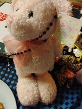 pink teddy bear vintage