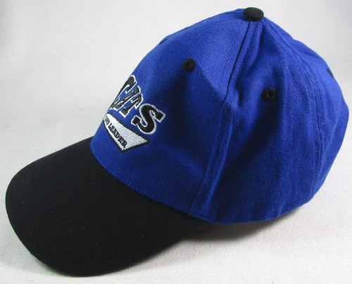 Payden Sports Ft. Worth Cats Group Leader Royal Blue & Black Strapback Cap Hat - Picture 2 of 4