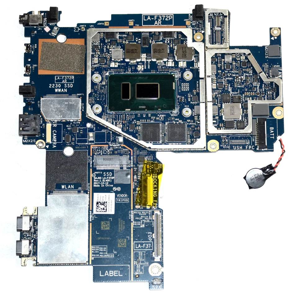 Placa madre Dell Latitude 5290 2 en 1 i7-8650U 16 GB RAM LA-F372P 3VWJK Foto 4 de 4