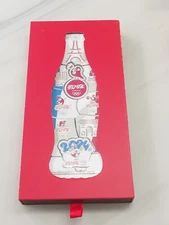 2024  Paris Olympic Games Coca Cola Bottle Mascot Pins Badge