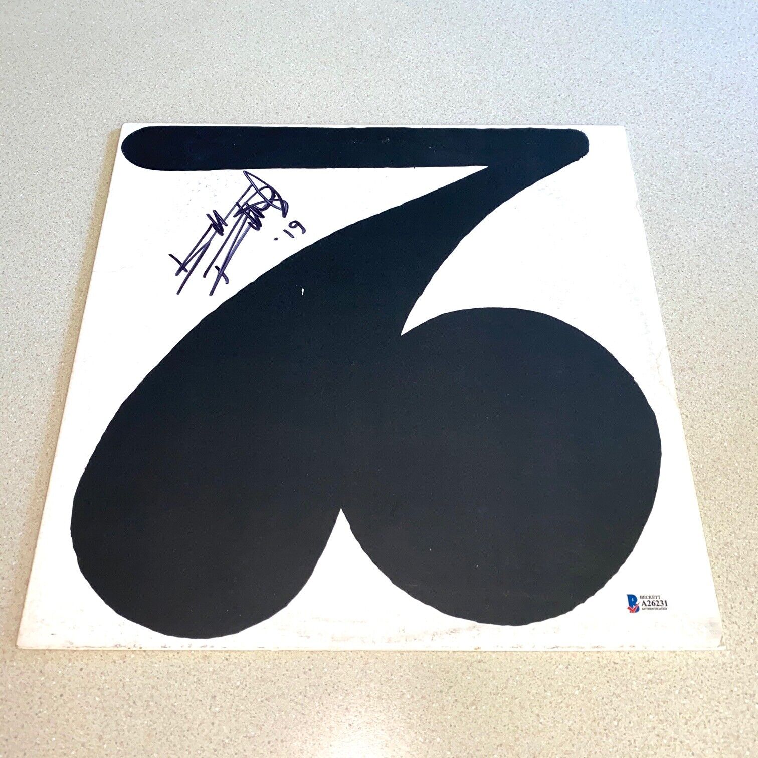 Keith Richards Autographed Signed Sucking In The Seventie Rolling Stones Beckett 