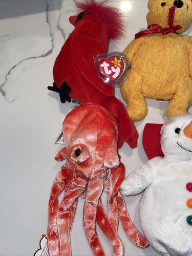 8 TY Beanie Babies Bundle, Hard To Find Bundle Of 8 - Picture 5 of 12