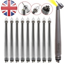 1-10* Dental LED 45° Degree Fiber Optic High Speed Handpiece E-generator 4H AC4