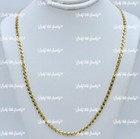 14K Solid Yellow gold  Mariner chain Necklace 22 inch 9.0 grams lobster lock — photo 2