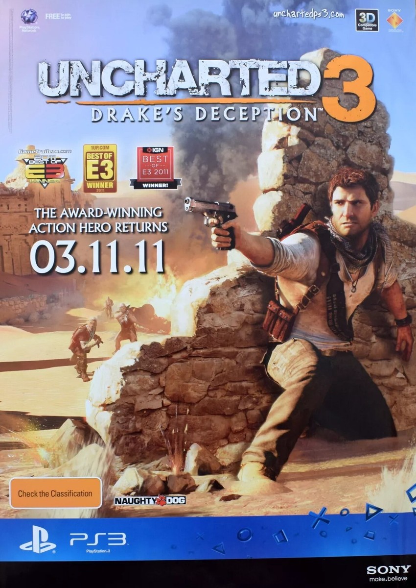 廃盤CD⭐︎UNCHARTED3⭐︎DRAKE'S DECEPTION