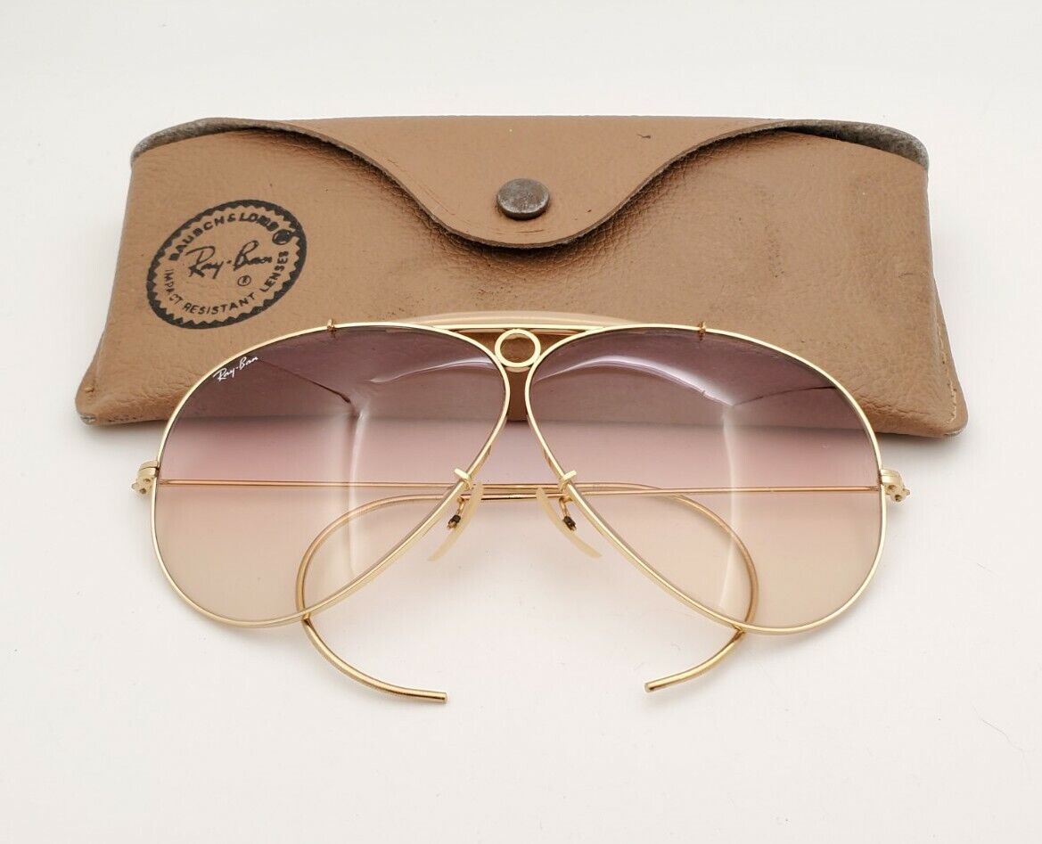 Vintage B&L Ray Ban Bausch & Lomb Pink Gradient Changeables Vintage B&L Ray Ban Bausch & Lomb Pink Gradient Changeables