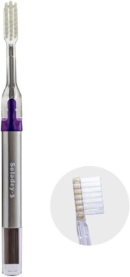kt1071 New Soladey-3 solar ionic toothbrush purple From Japan