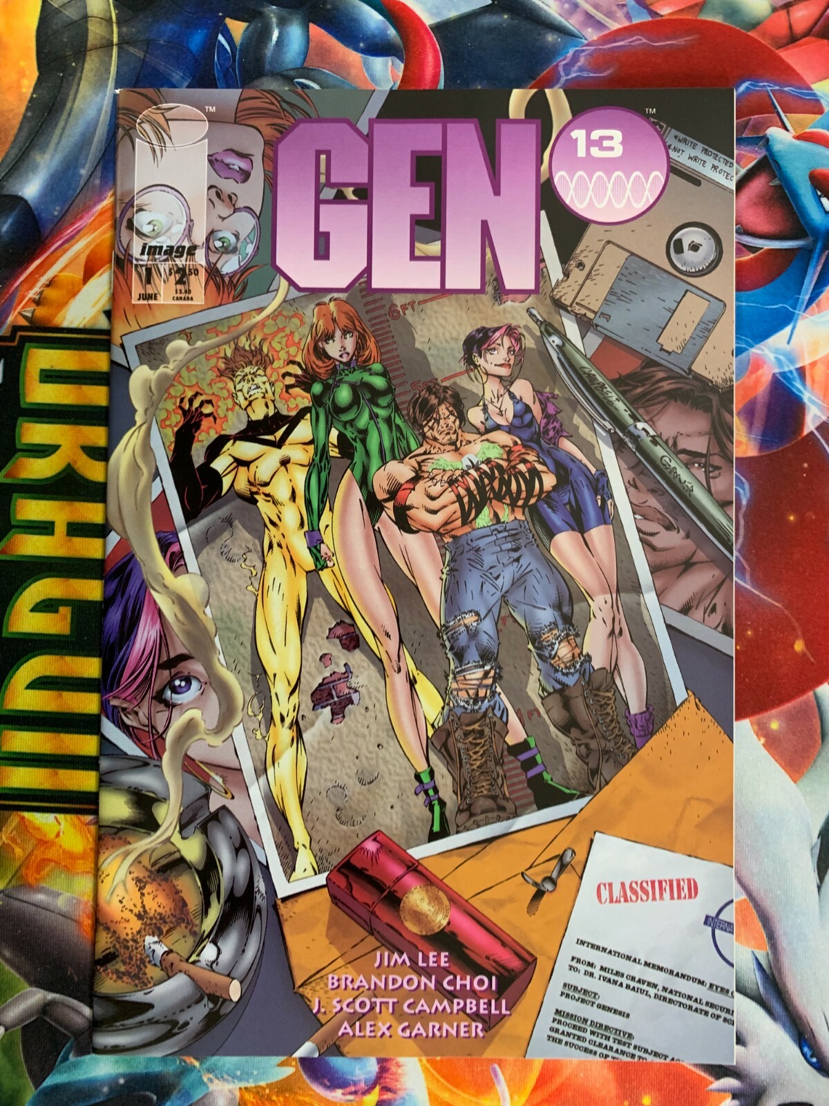 Gen 13 Vol. 1 - #1 - 2nd Print - J. Scott Campbell Cover Image Comics June 1994